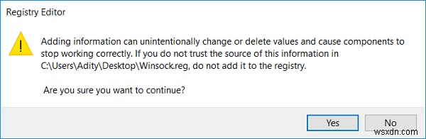 「ネットワーク接続に必要なWindowsソケットのレジストリエントリがありません」エラーの直し方9選