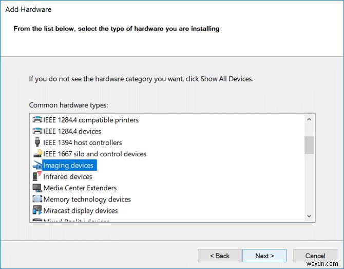 Windows 10でデバイスマネージャーに「イメージングデバイス」が表示されない場合の対処法6選