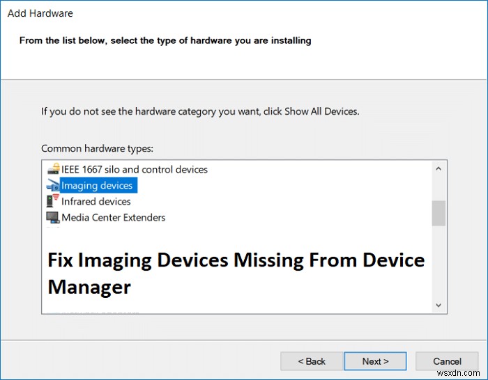 Windows 10でデバイスマネージャーに「イメージングデバイス」が表示されない場合の対処法6選