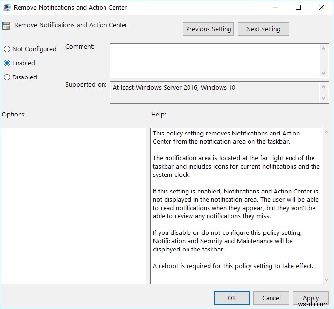 【Windows 10】アクション センターを有効・無効にする3つの方法