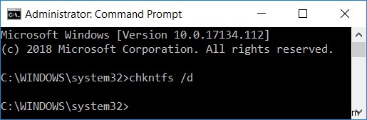 Windows 10でスケジュールされたChkdsk(ディスクチェック)をキャンセルする3つの方法