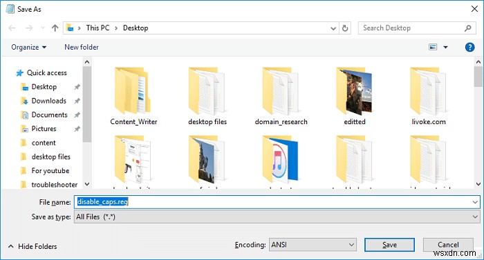 Windows 10でCaps Lockキーを有効・無効にする2つの簡単な方法