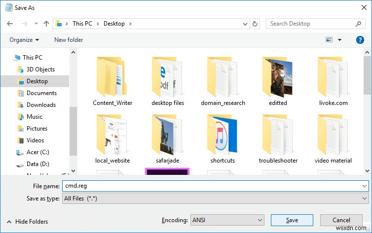 Windows 10の右クリックメニューに「管理者としてコマンドウィンドウをここで開く」を追加する方法