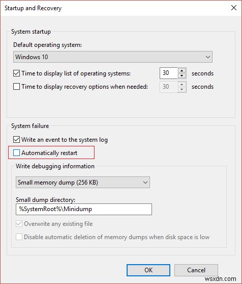 Windows 10でシステム障害時の自動再起動を無効にする4つの方法