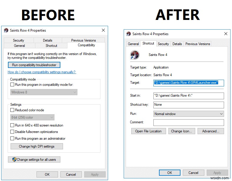Windows 10でファイルのプロパティから「互換性」タブを削除する方法