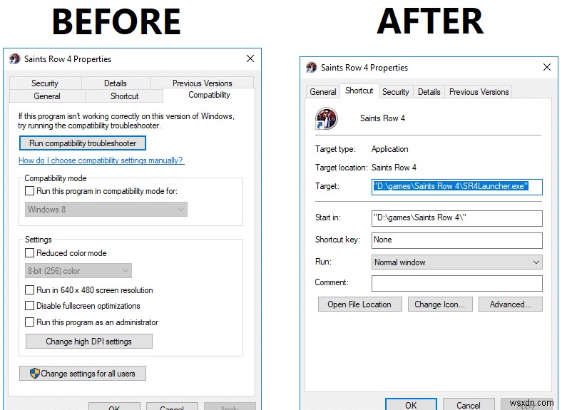 Windows 10でファイルのプロパティから「互換性」タブを削除する方法