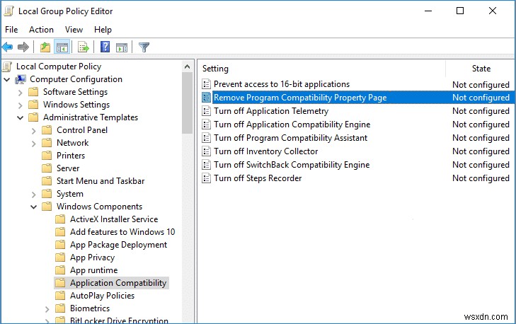 Windows 10でファイルのプロパティから「互換性」タブを削除する方法