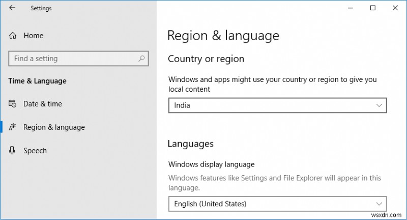 Windows 10で国または地域（GeoID）を変更する3つの方法