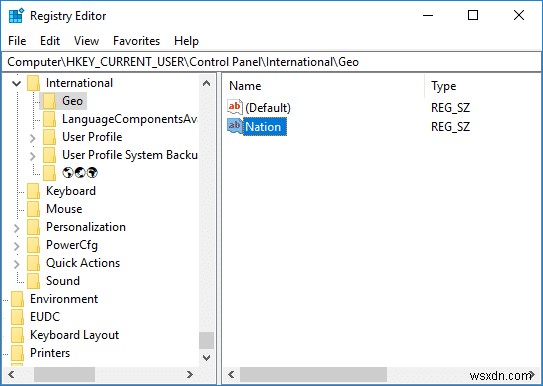 Windows 10で国または地域（GeoID）を変更する3つの方法