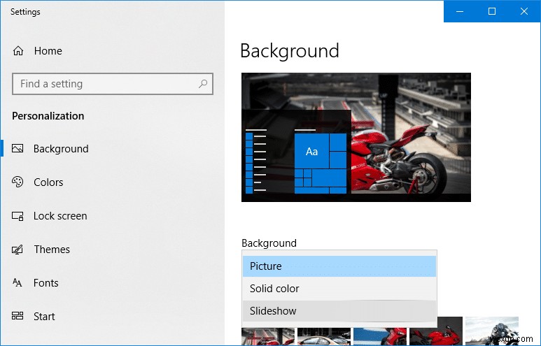 Windows 10でデスクトップの壁紙を変更する4つの方法【設定・コントロールパネル・スライドショー】
