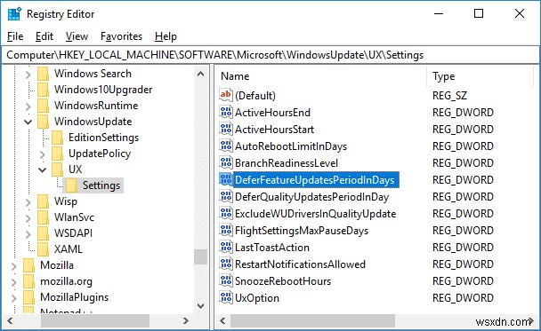 Windows 10で機能更新プログラムと品質更新プログラムを延期する2つの方法