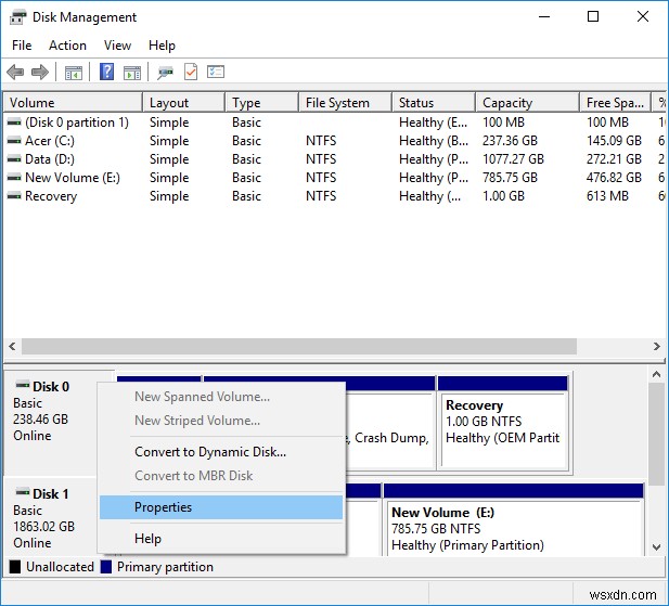 Windows 10でディスクがMBRまたはGPTパーティションを使用しているか確認する3つの方法