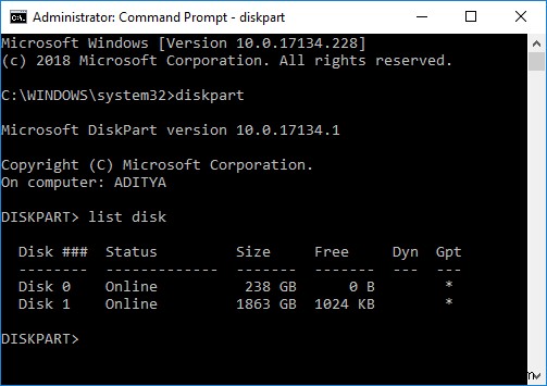 Windows 10でディスクがMBRまたはGPTパーティションを使用しているか確認する3つの方法