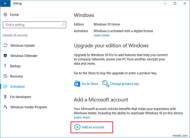 MicrosoftアカウントをWindows 10のデジタルライセンスにリンクして再認証を簡単にする方法