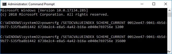 Windows 10でハードディスクがスリープ状態になるのを防ぐ方法