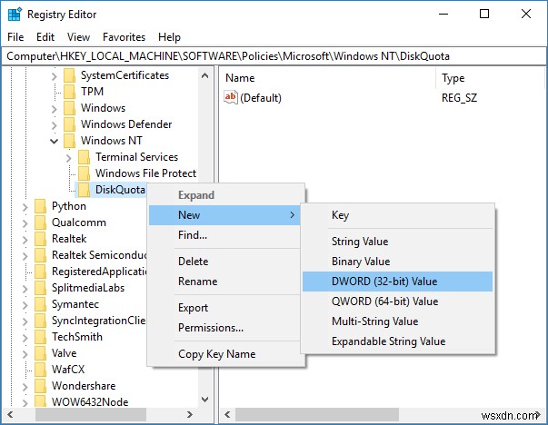 Windows 10でディスククォータの制限値と警告レベルを設定する4つの方法