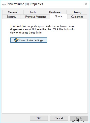 Windows 10で強制ディスククォータ制限を有効または無効にする4つの方法