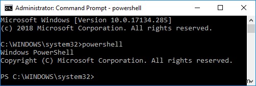 Windows 10で管理者権限付きのWindows PowerShellを開く7つの方法