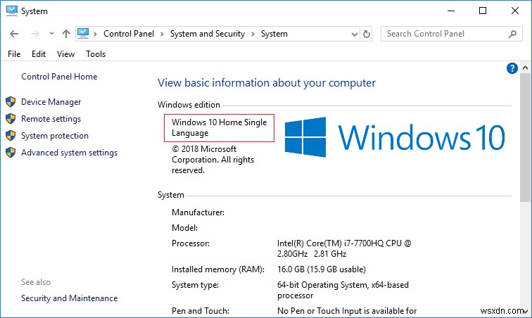使用中のWindows 10のエディション・バージョンを確認する6つの方法