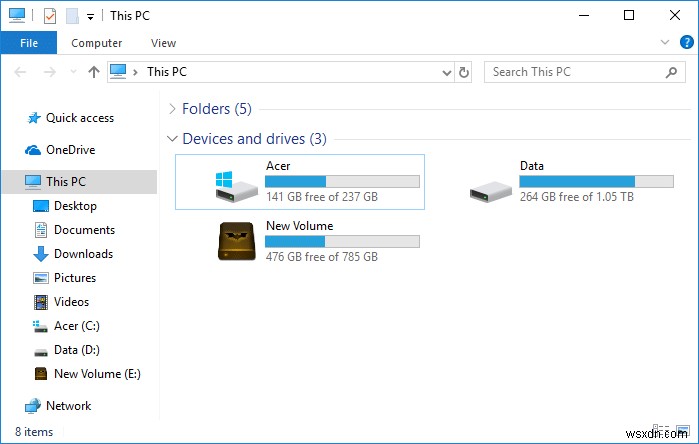 Windows 10でドライブ文字(ドライブレター)を削除・非表示にする4つの方法