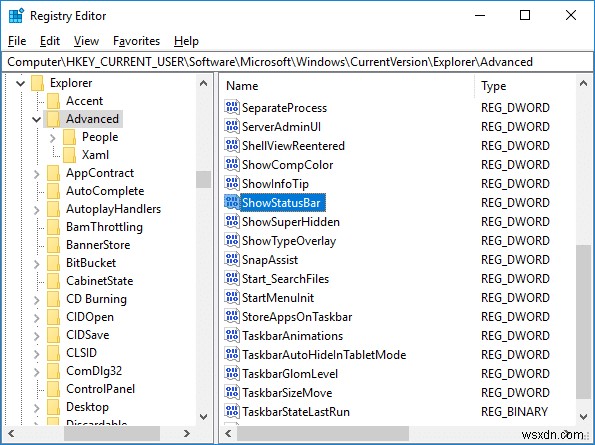 Windows 10のエクスプローラーでステータスバーを表示・非表示にする方法