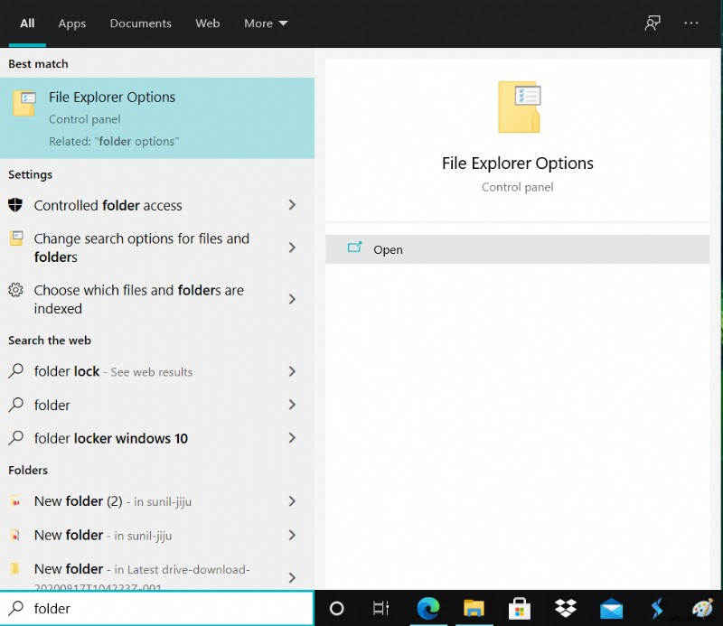 【保存版】Windows 10でフォルダーオプションを開く7つの方法を徹底解説