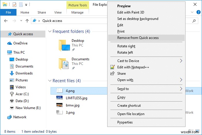 Windows 10でエクスプローラーの「最近使ったファイル」履歴を消去する3つの方法