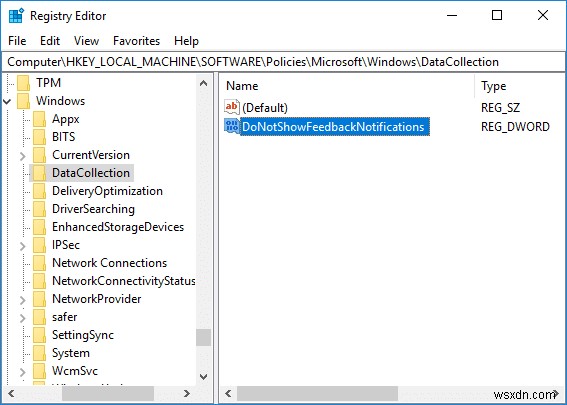 Windows 10でフィードバックの頻度を変更・無効化する方法