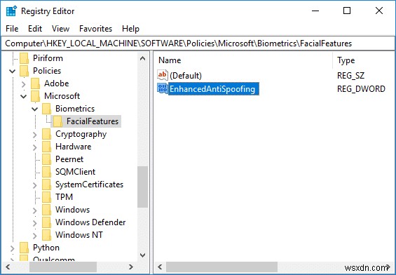 Windows Helloの顔認証で強化されたスプーフィング対策を有効にする方法