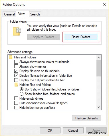 Windows 10でフォルダーの表示設定をデフォルトにリセットする3つの方法