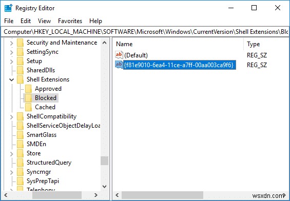 Windows 10の右クリックメニューから「アクセスの許可(Give access to)」を削除する方法
