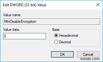 Windows 10で「内容を暗号化してデータを保護する」がグレーアウトして選択できない問題の対処法