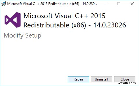 「api-ms-win-crt-runtime-l1-1-0.dll が見つからないため、プログラムを開始できません」エラーの解決方法
