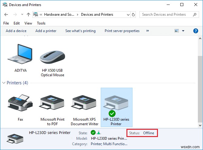 Windows 10でプリンターがオフライン状態になる問題を解決する7つの方法