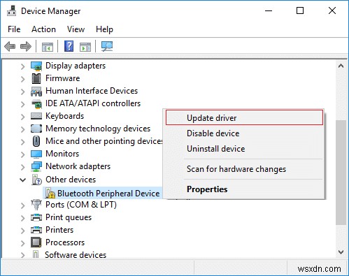 【Windows 10】「Bluetooth周辺機器ドライバーが見つかりません」エラーの解決方法