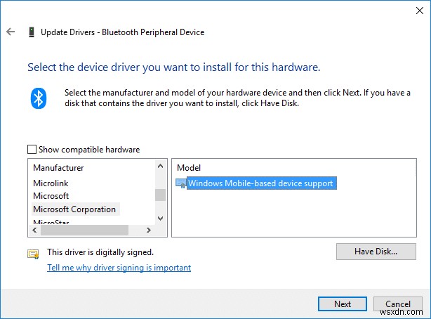 【Windows 10】「Bluetooth周辺機器ドライバーが見つかりません」エラーの解決方法
