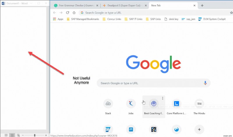 Windows 10でノートパソコンの画面を半分に分割する方法【Snap Assist活用】