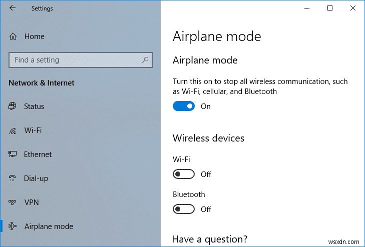 Windows 10で機内モードがオフにならないときの対処法【解決済み】