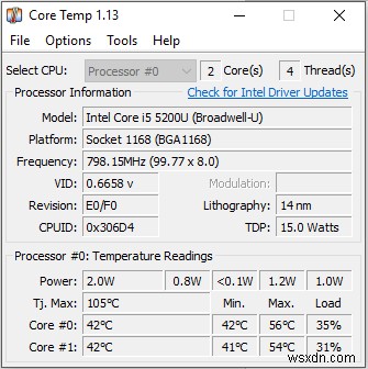 Windows 10でCPU温度を確認する方法|Core TempとHWMonitorの使い方