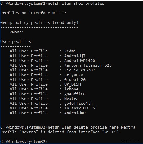 Windows 10でWi-Fiネットワークを削除(忘れる)3つの方法【設定・タスクバー・コマンド】