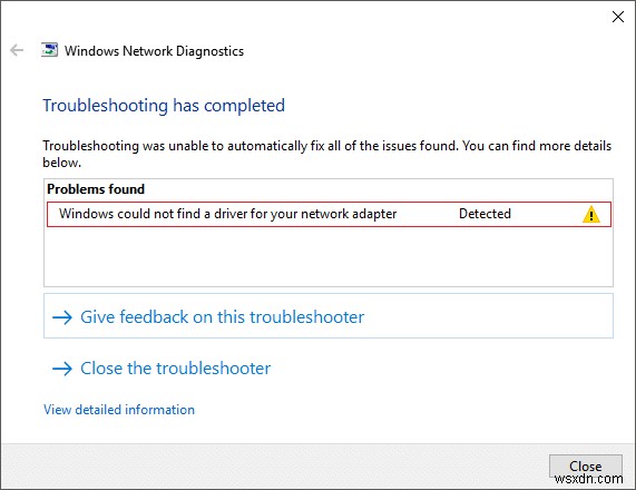 Windowsがネットワークアダプターのドライバーを見つけられないエラーの直し方【6つの解決策】