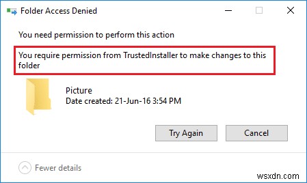 Windows 10でTrustedInstallerに保護されたファイルを削除する3つの方法