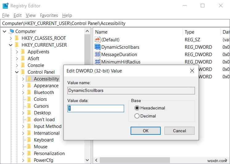 【Windows 10】ストアアプリでスクロールバーを常に表示する2つの方法
