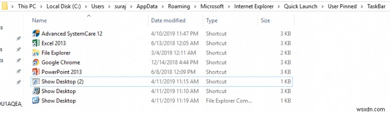 Windows 10のタスクバーに「デスクトップの表示」アイコンを追加する2つの方法