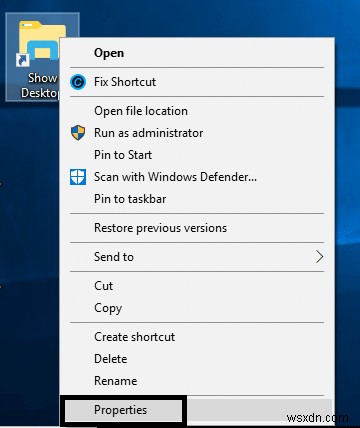 Windows 10のタスクバーに「デスクトップの表示」アイコンを追加する2つの方法