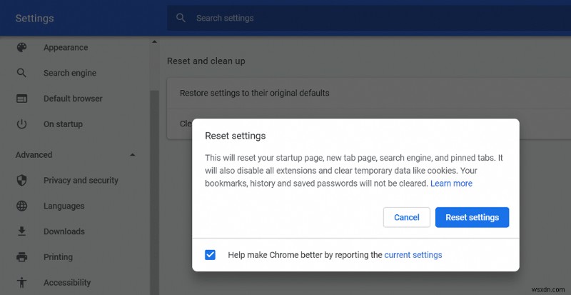 「インターネット接続がありません。プロキシサーバーに問題が発生しました」エラーの解決方法