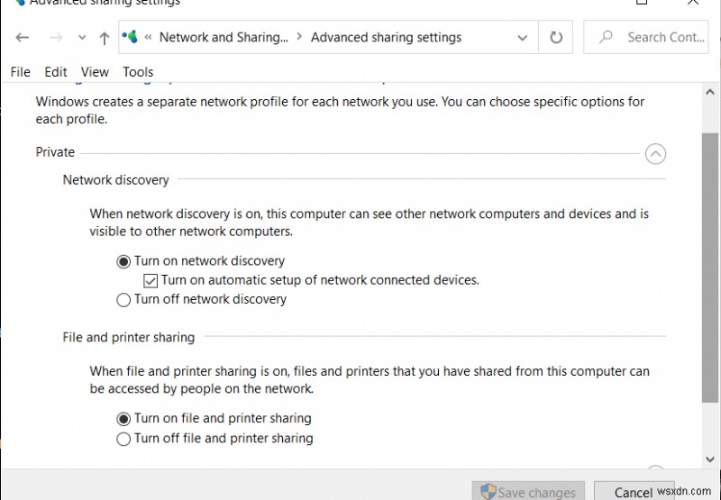 Windows 10でホームグループを使わずにファイルとプリンターを共有する方法