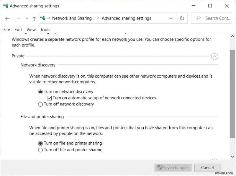 Windows 10でホームグループを使わずにファイルとプリンターを共有する方法