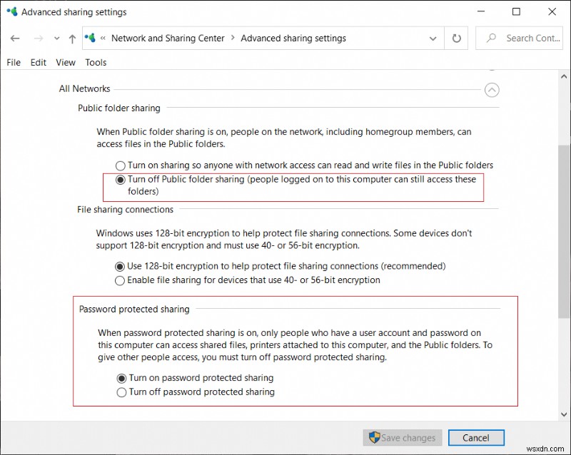 Windows 10でホームグループを使わずにファイルとプリンターを共有する方法