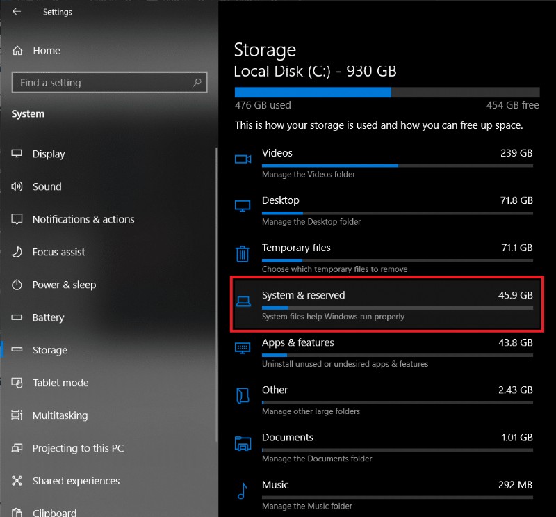 Windows 10で予約済みストレージを有効・無効にする方法を徹底解説